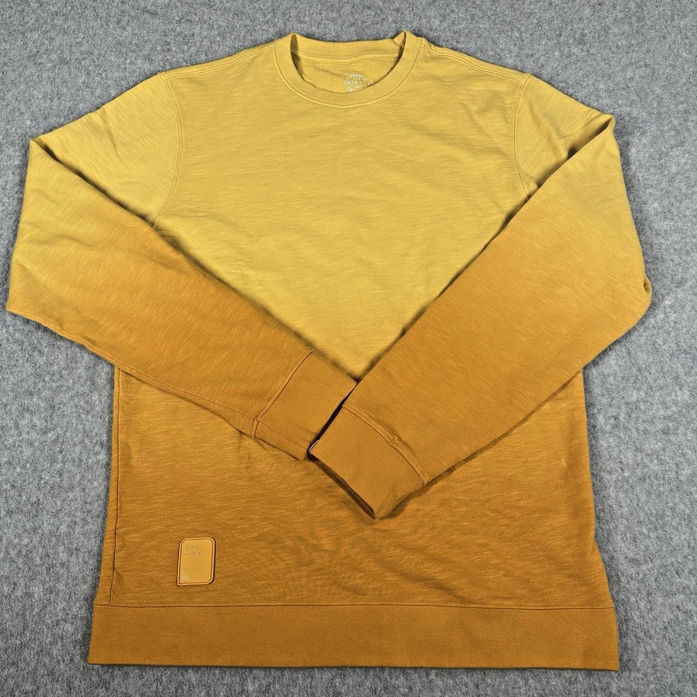 Chick Fil A Honey Mustard Crewneck Sweater Unisex Dip Crew Medium Cotton RARE
